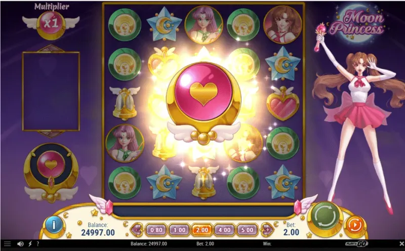 Moon Princess Gameplay Interface